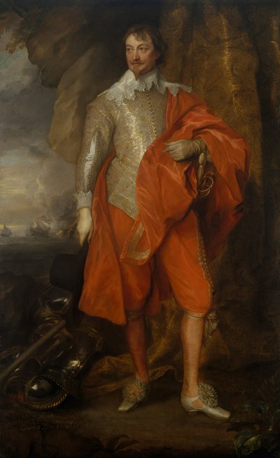 Robert Rich 1587-1658, Segundo Conde de Warwick, ca. 1632-35. de Anthony van Dyck