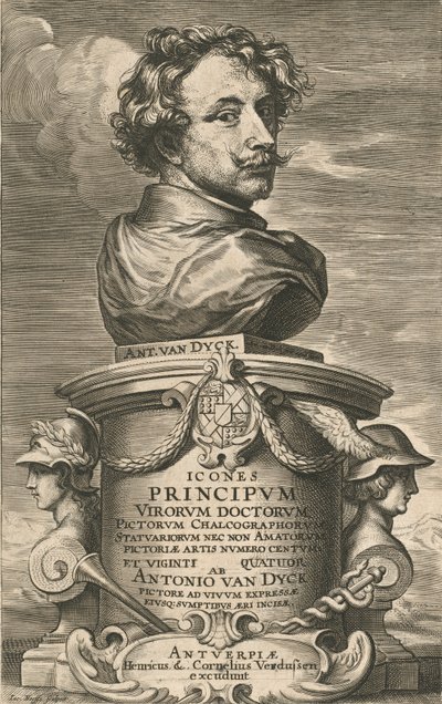 Auto-retrato, provavelmente 16261641 de Anthony van Dyck