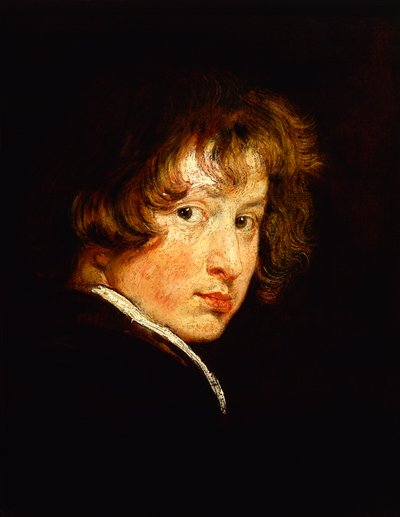 Auto-retrato aos dezasseis anos de Anthony van Dyck