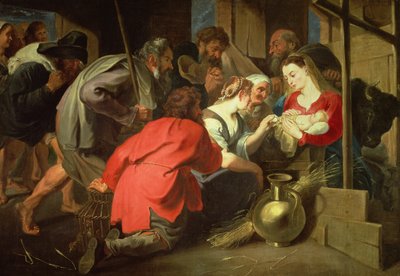 A adoração dos pastores, c.1616-18 de Anthony van Dyck