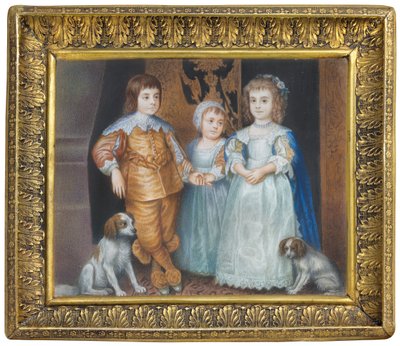 Os três filhos mais velhos do rei Carlos I de Anthony van Dyck