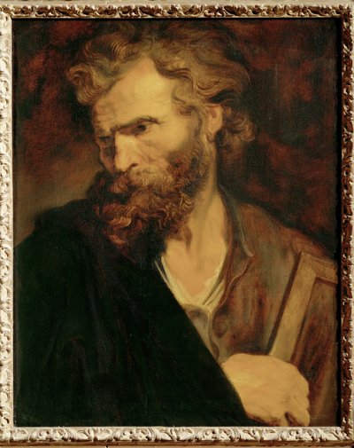 O apóstolo Judas Tadeu (pintura sobre madeira) de Anthony van Dyck