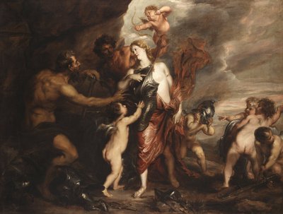 Vênus na Forja de Vulcano, também conhecido como "Thetis recebe os braços de Aquiles" de Anthony van Dyck