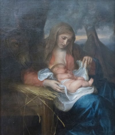 Virgem da palha de Anthony van Dyck