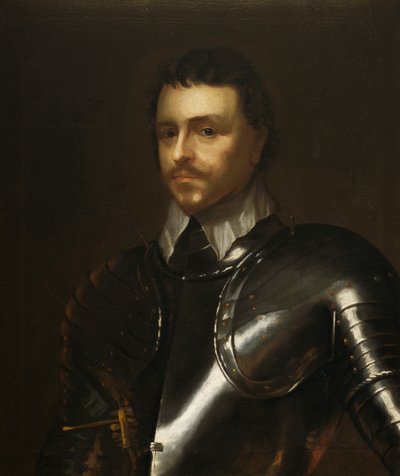Thomas Wentworth, conde de Strafford de Anthony van studio of Dyck