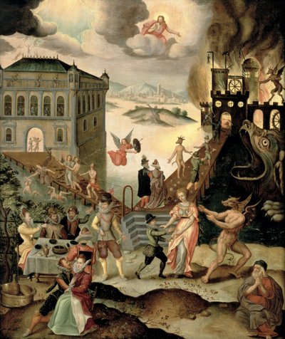 Alegoria do Vício e Virtude de Anthuenis Claeissins or Claeissens