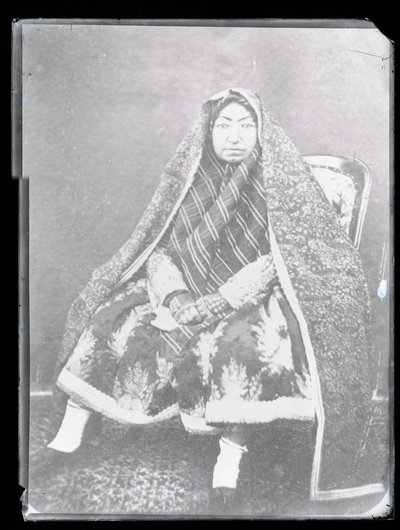 Retrato de estúdio: Nasir Al-Din Shah
