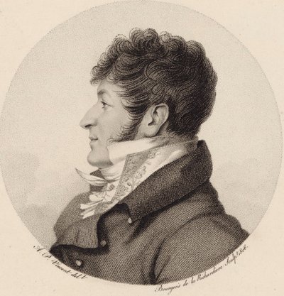 Retrato do compositor Charles-Henri Plantade 1764-1839, 1806. de Antoine Achille Bourgeois de La Richardiere