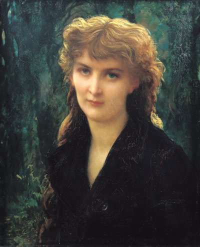 Baronesa Eleonore d&39;Uckermann (1853-1936) 1884 de Antoine Auguste Ernest Herbert or Hebert