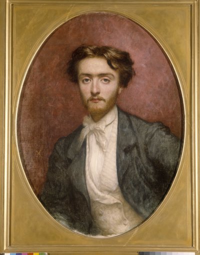 Retrato de Pierre Pastre (óleo sobre tela) de Antoine Auguste Ernest Herbert or Hebert