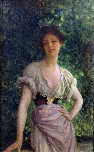 A lavadeira de Antoine Auguste Ernest Herbert or Hebert