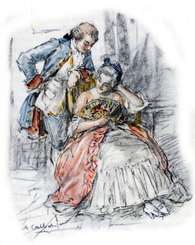Outro cortejando a Mademoiselle de B para esquecer Charlotte de Antoine Calbet