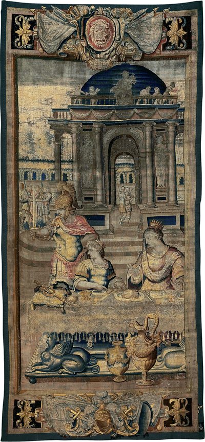A Festa [parte central], de A História de Artemísia de Antoine Caron