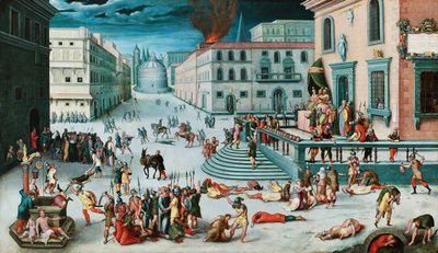 O Massacre do Triunvirato de Antoine, Caron
