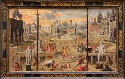 Os massacres do Triumvirate (pintura) de Antoine Caron