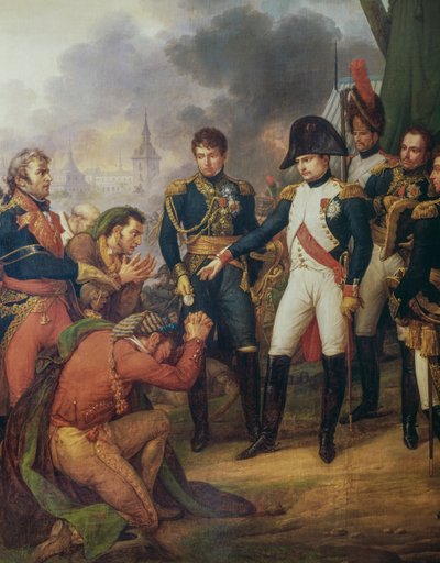 Napoleão Bonaparte na periferia de Madrid, 7 de Dezembro de Antoine Charles Horace Vernet