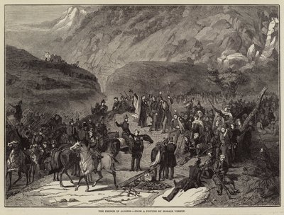 Os franceses em Argel de Antoine Charles Horace Vernet