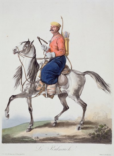 O Kalmyk de Antoine Charles Horace Vernet