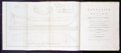 &39;Uma Narrativa do Motim a bordo da Recompensa do Navio de Sua Majestade e a Viagem Subseqüente de Parte da Tripulação no Barco do Navio, De Tofoa, uma das Ilhas Amigas, a Timor, um Assentamento Holandês de Antoine Chazal