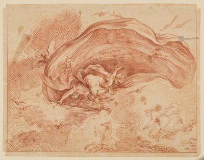 Alegoria da noite, século XVII de Antoine Coypel