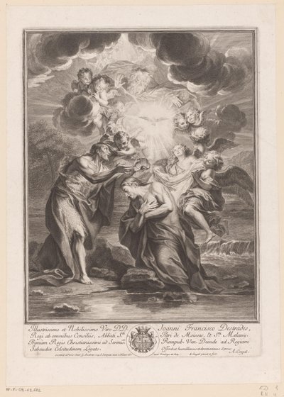 Batismo de Cristo de Antoine Coypel