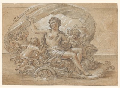 Galathea em sua carruagem marítima de Antoine Coypel