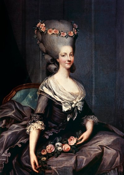Marie-Therese de Savoy-Carrignan, princesa de Lamballe de Antoine Francois (after) Callet