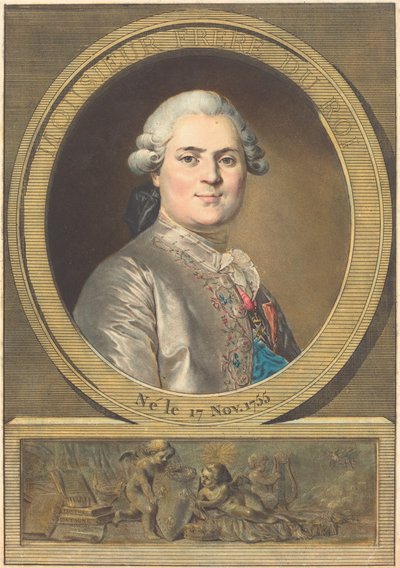 Monsieur Frère du Roi (Irmão do Rei) de Antoine François Sergent after Joseph Siffred Duplessis