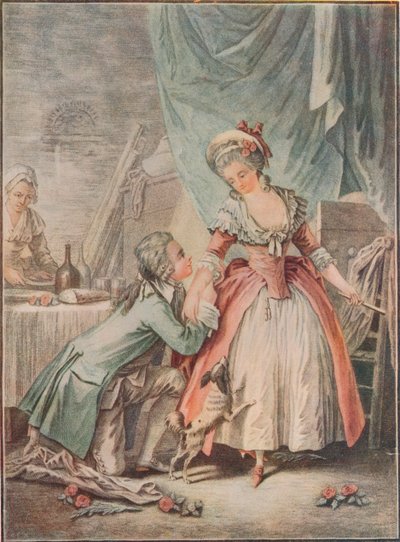 O Falcão, c1785 de Antoine Jean Duclos