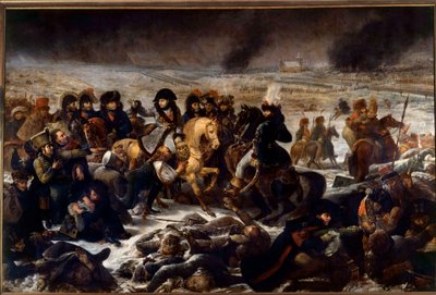Campanha da Prússia e da Polônia (1806-1807): "Napoleão I (1769-1821) no campo de batalha de Eylau 9/02/1807" Pintura de Antoine Jean Gros (1771-1835) 1808 Sol. 5,21x7,84 m de Antoine Jean Gros