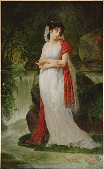 Christine Boyer, primeira mulher de Lucien Bonaparte ... de Antoine Jean Gros