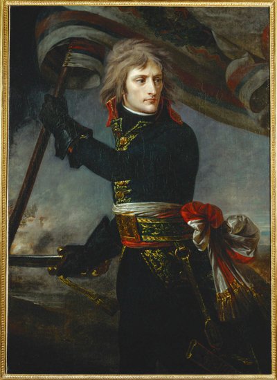 O General Bonaparte em Arcole (óleo sobre tela) de Antoine Jean Gros