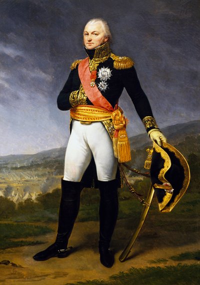 Retrato de Claude Just Alexandre Louis Legrand (1762-1815), general francês, Pintura de Jean Antoine Gros (1771-1835) de Antoine Jean Gros