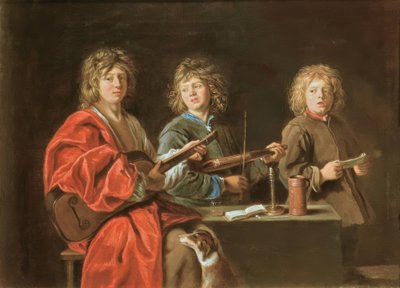 Os cantores de Antoine Le Nain