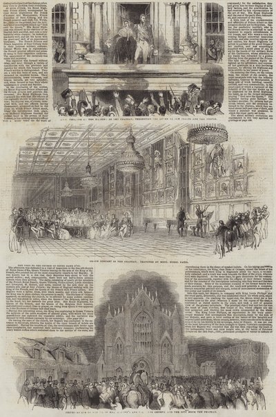 Visita de Sua Majestade à França de Antoine Leon Morel Fatio