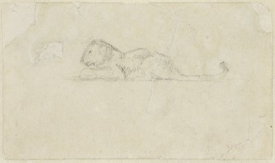 Leoa sentada de Antoine Louis Barye