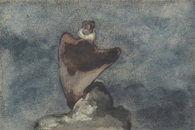 Abutre, 1810-75. de Antoine Louis Barye