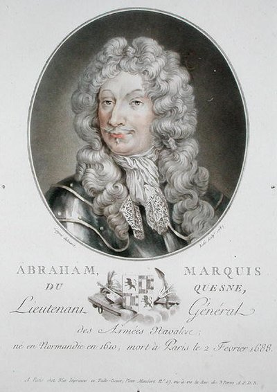 Abraão (1610-88) Marquês de Quesne de Antoine Louis Francois (after) Sergent Marceau