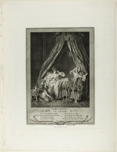 Ascensão, a partir de Monumento do Traje Físico e Moral do final do século XVI de Antoine Louis Romanet