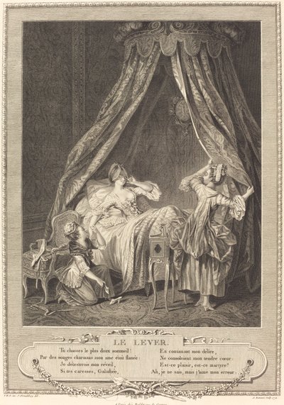 Levante-se de Antoine Louis Romanet after Sigmund Freudenberger