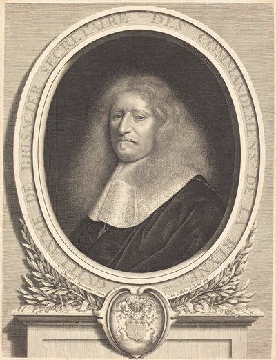 Guilherme de Brisacier de Antoine Masson after Nicolas Mignard