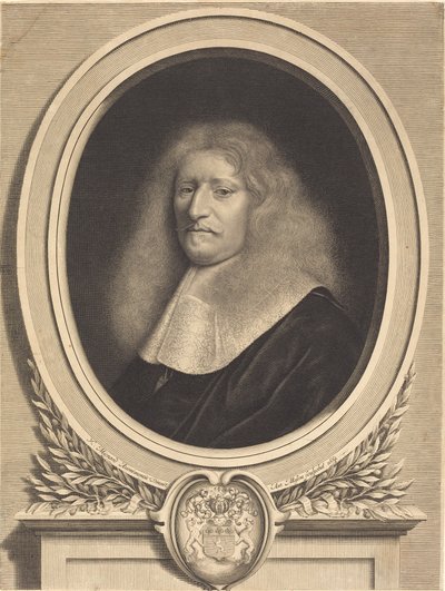 Guilherme de Brisacier de Antoine Masson after Nicolas Mignard