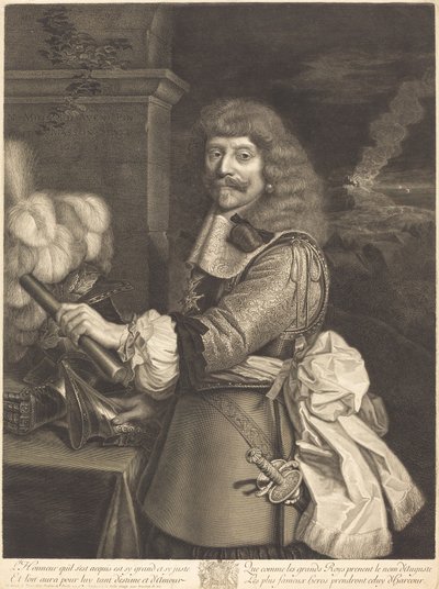 Henrique de Lorena de Antoine Masson after Nicolas Mignard