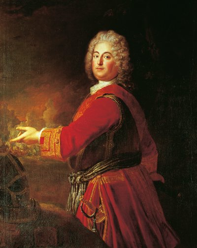Christian Louis Brandenburg (Herzberg am Harz de Antoine Pesne