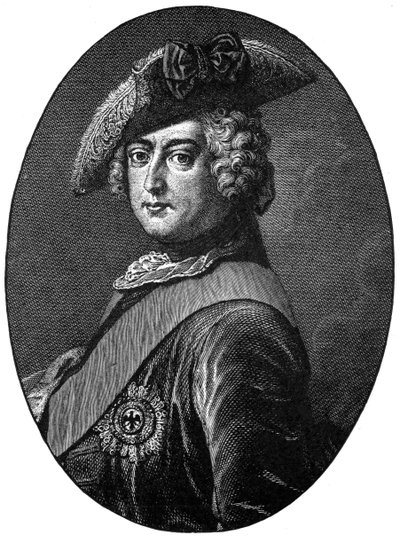Frederico, o Grande, rei da Prússia, 1903. de Antoine Pesne