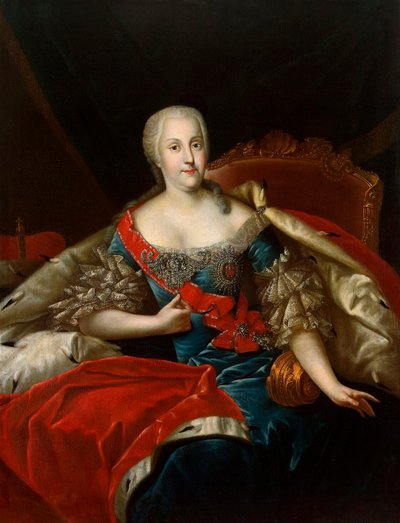Retrato de Johanna-Elizabeth, Eleitora de Anhalt-Zerbst 