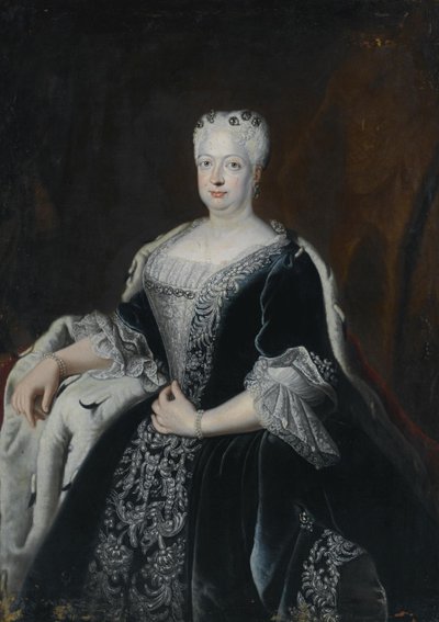 Sophia Dorothea de Hanover 1687-1757, rainha consorte na Prússia de Antoine Pesne School
