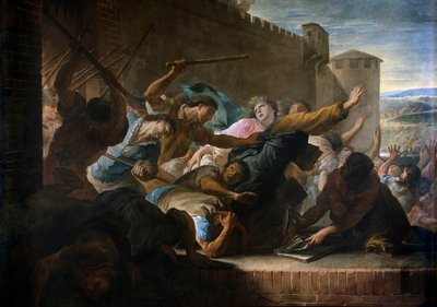 Expulsão dos Huguenotes de Toulouse em 17 de maio de Antoine Rivalz