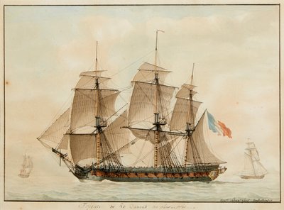 Fregate amp; 40 canhões no máximo . pres de Antoine Roux