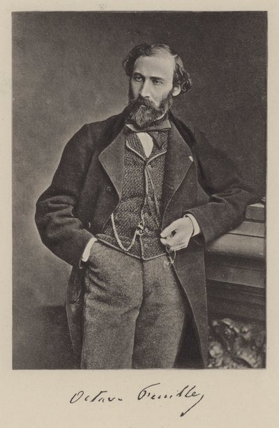 Octave Feuillet, romancista e dramaturgo francês (foto a p/b) de Antoine Samuel Adam Salomon